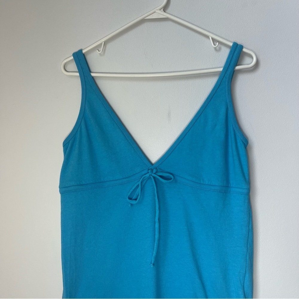 Free People Bright Turquoise Blue Maxi Dress - Picture 4 of 8